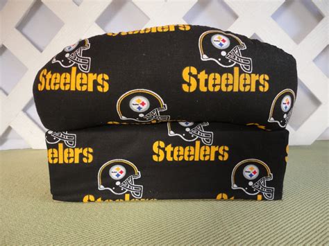 RARE! Pittsburgh STEELERS Tissue Box Holder / Cover 